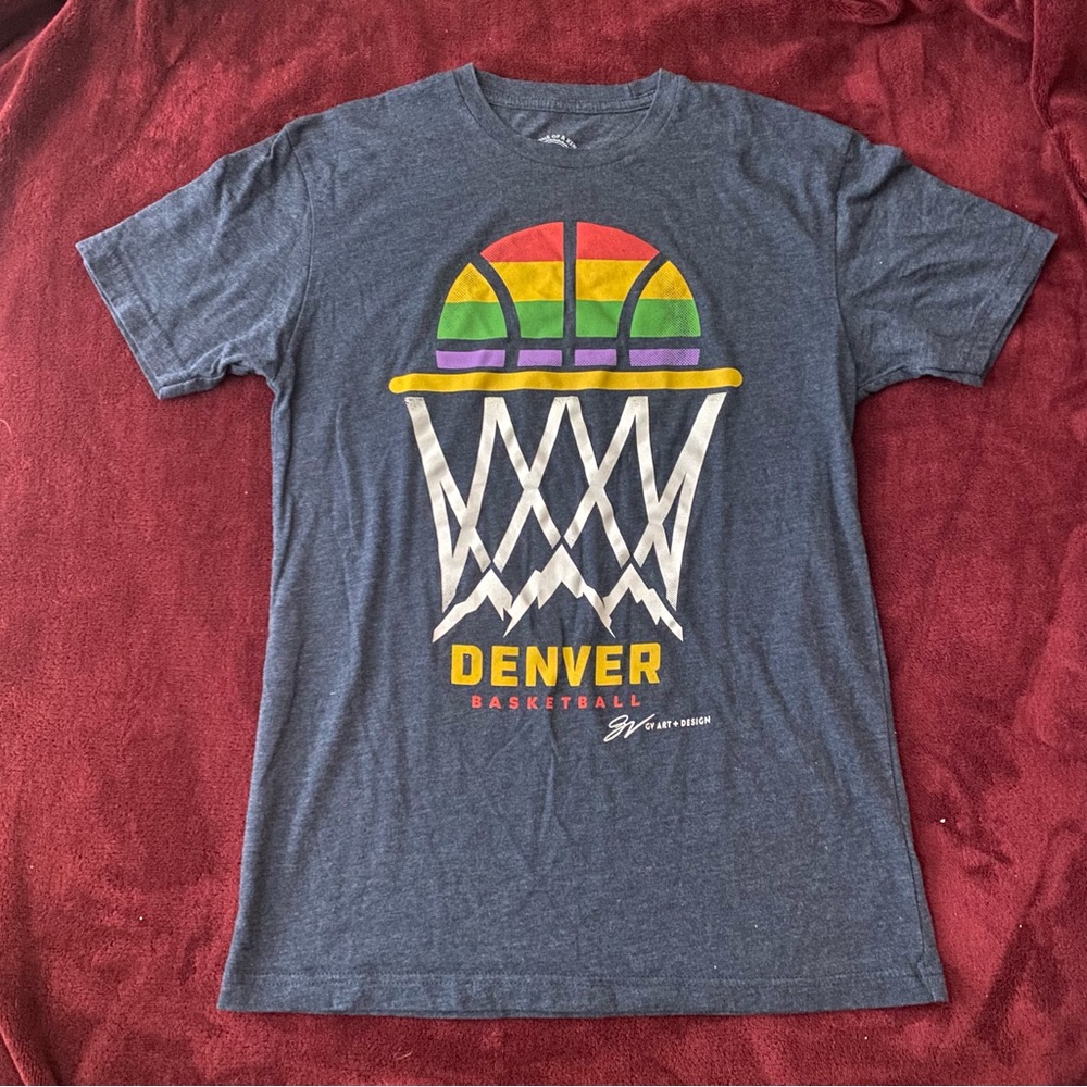Women’s Blue Graphic T-Shirt